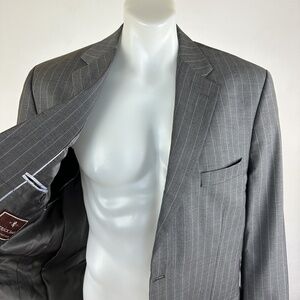 Patrick James Extrafine Virgin Wool Sport Jacket Size 42R